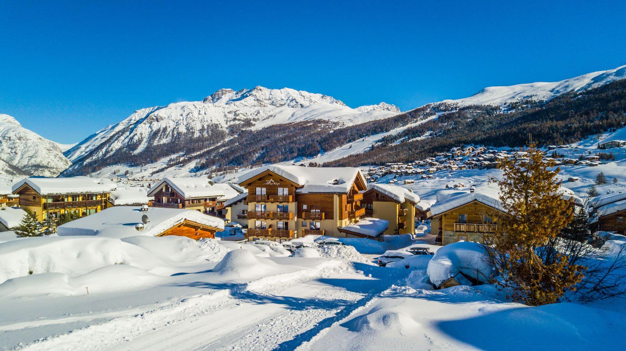 La scala - Hotel Le Alpi a Livigno